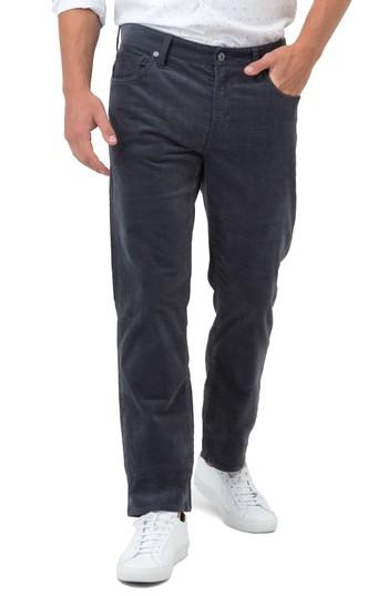 Men's 7 Diamonds Courtland Slim Fit Corduroy Pants X 30 - Grey