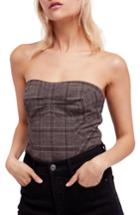 Women's Free People Out West Corset Top - Black