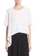 Women's Colovos Asymmetrical Silk Tee