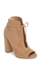 Women's Daya By Zendaya Netty Open Toe Bootie M - Brown