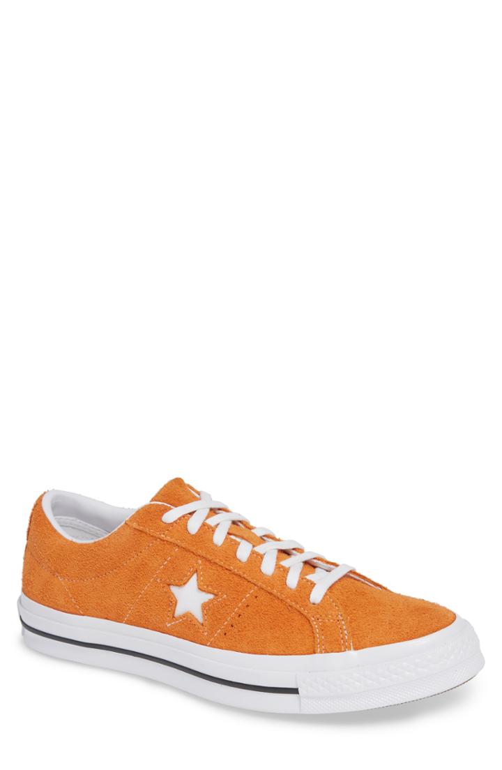 Men's Converse One Star Low Top Sneaker M - Orange