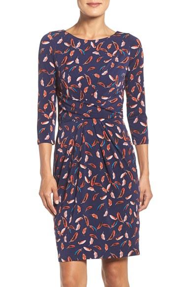 Women's Adrianna Papell Print Stretch Sheath Dress