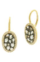 Women's Freida Rothman Rose Dor Stone Earrings