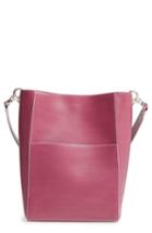 Lodis Berta Leather Bucket Bag - Purple