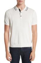 Men's Rag & Bone Jason Knit Polo - White