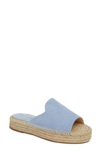 Women's Splendid Franci Espadrille Slide Sandal .5 M - Purple