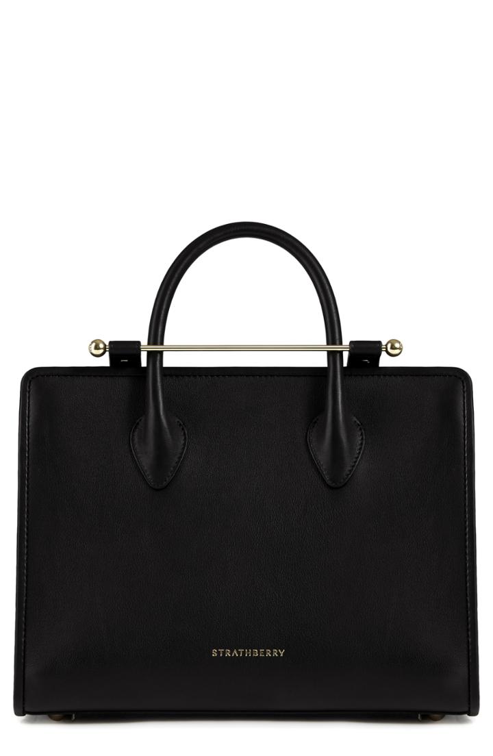 Strathberry Midi Leather Tote -