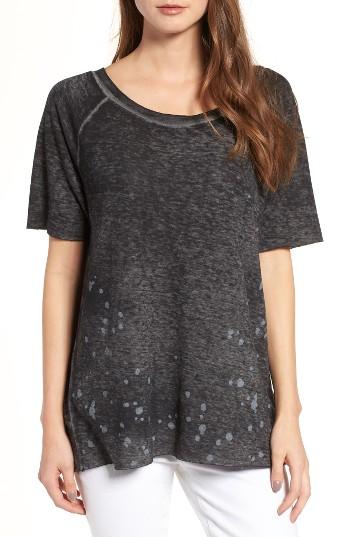 Women's Treasure & Bond Paint Stained Fleece Top