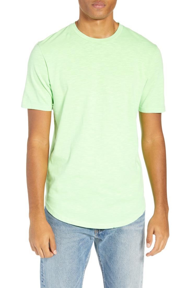 Men's Goodlife Scallop Slub Crewneck T-shirt - Green