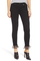 Women's 7 For All Mankind B(air) The Ankle Skinny Jeans - Black