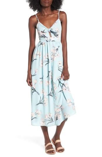 Women's Soprano Tie Front Midi Dress