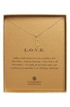Women's Dogeared Love Pendant Necklace