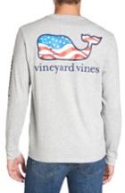 Men's Vineyard Vines Graphic Long Sleeve T-shirt - Grey