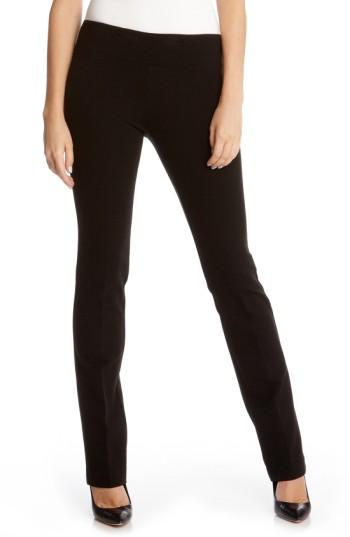 Women's Karen Kane Ponte Knit Pants - Black