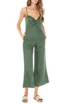 Women's Faithfull The Brand Presley Linen Jumpsuit - Green