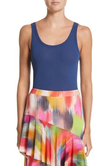 Women's Fuzzi Tulle Tank - Blue