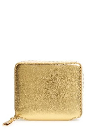Men's Comme Des Garcons Metallic Wallet -