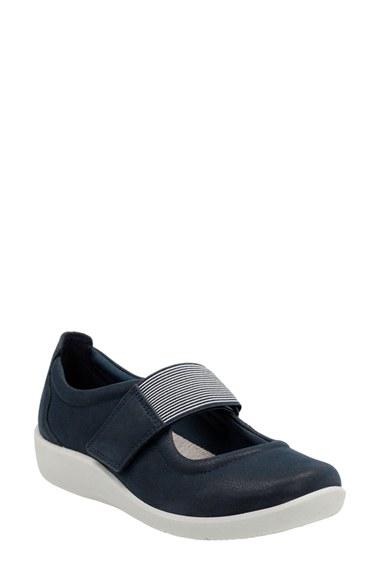 Women's Clarks Sillian Cala Sneaker N - Blue