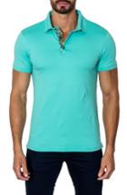 Men's Jared Lang Polo, Size - Blue/green