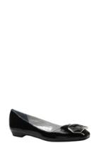 Women's J. Renee Tustin Skimmer Flat .5 B - Black