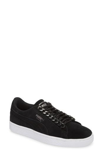 Women's Puma Classic X Chain Sneaker .5 M - Black
