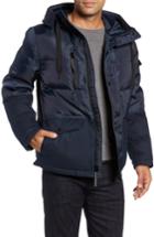 Men's Marc New York Stanton Oxford Puffer Jacket - Blue