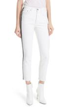 Women's Grlfrnd Karolina High Waist Crop Skinny Jeans - White