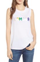 Women's Rebecca Minkoff L'amour Muscle Tee, Size - White