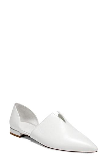 Women's Vince Darlington Flat M - White