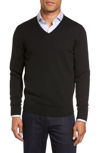 Men's Nordstrom Men's Shop V-neck Wool Sweater