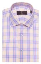 Men's Robert Talbott Tailored Fit Plaid Dress Shirt .5 - Yellow