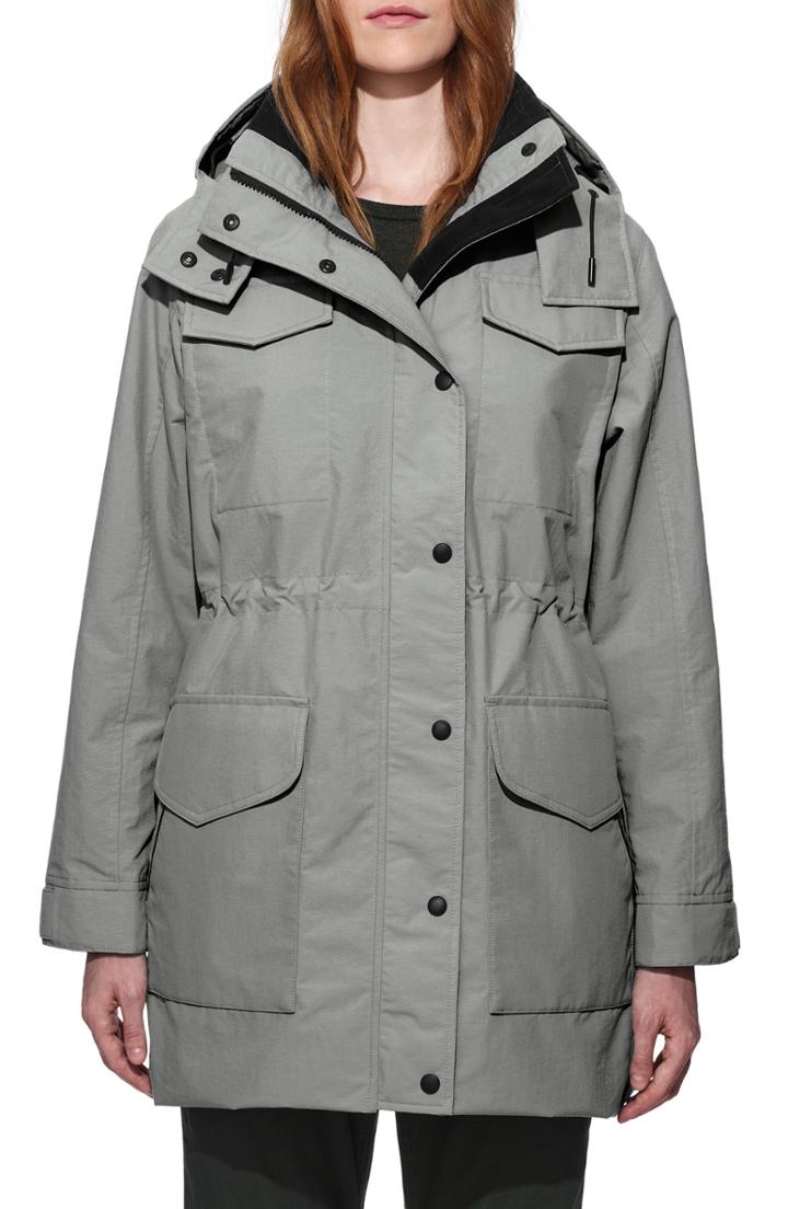 Women's Canada Goose Portage Windproof Jacket (2-4) - Grey