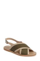 Women's Kelsi Dagger Brooklyn Hinsdale Slingback Sandal .5 M - Brown