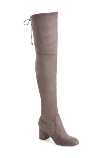 Women's Charles By Charles David Owen Over The Knee Boot .5 M - Grey