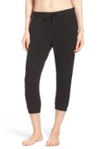 Women's Chaser Crop Lounge Pants - Black