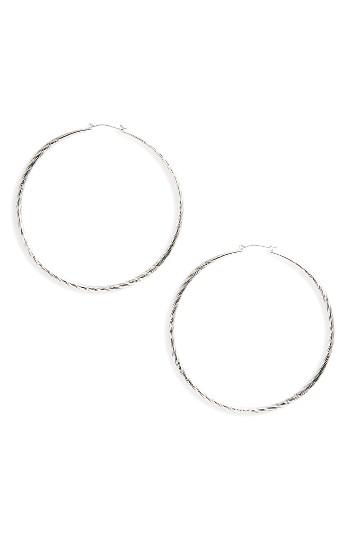 Women's Topshop Mega Twist Hoop Earrings