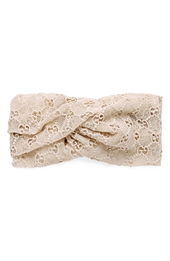 Gucci Gg Macrame Headband