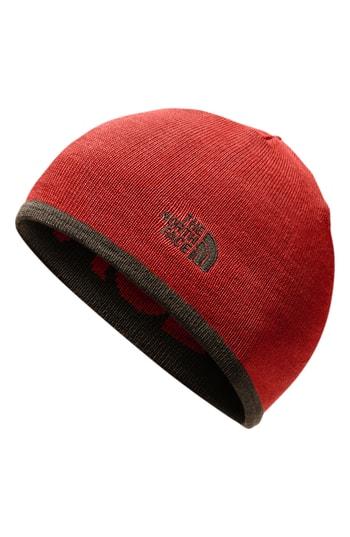 Men's The North Face Reversible Beanie - Brown