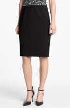 Women's Halogen Seamed Pencil Skirt - Black