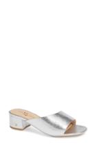 Women's Yosi Samra Dante Slide Sandal M - Metallic
