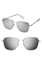 Men's Mvmt Outlaw 55mm Polarized Sunglasses - Silver Mirror