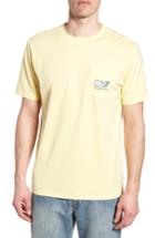 Men's Vineyard Vines Bahama Mama Whale Pocket T-shirt - Yellow