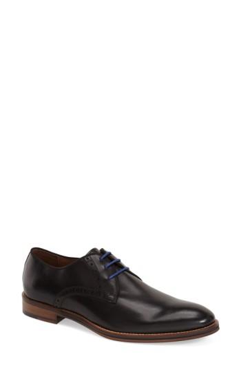 Men's Johnston & Murphy 'conard' Plain Toe Derby M - Black