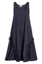 Women's Grey Jason Wu Ruffle Trim Tank Dress - Blue