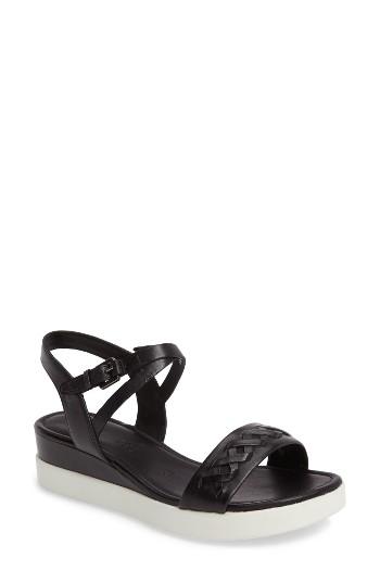 Women's Ecco Touch Braided Plateau Sandal