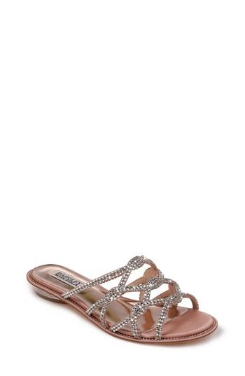 Women's Badgley Mischka Sofie Strappy Sandal M - Pink