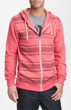 Men's Hurley 'vacation' Stripe Zip Hoodie