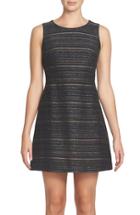 Women's Cece Dallas Metallic Fit & Flare Dress