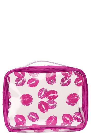 Steph & Co. 'berry Kiss' Travel Cosmetics Case, Size - No Color