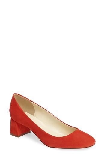 Women's Bettye Muller Barrow Pump M - Red